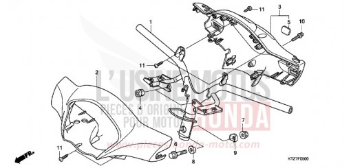 HANDLE PIPE/HANDLE COVER PES125R8 de 2008